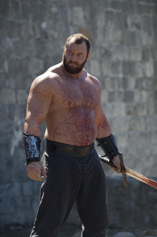 game of thrones characters Gregor 'The Mountain' Clegane