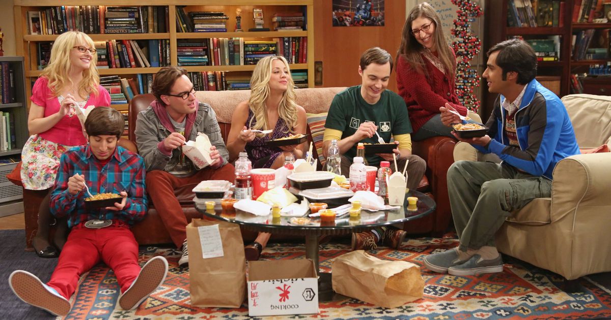 Big bang theory take out meal