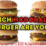 Which McDonald's burger are you
